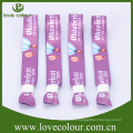 Custom colorful one-time use sublimation printed friendship polyester wristband